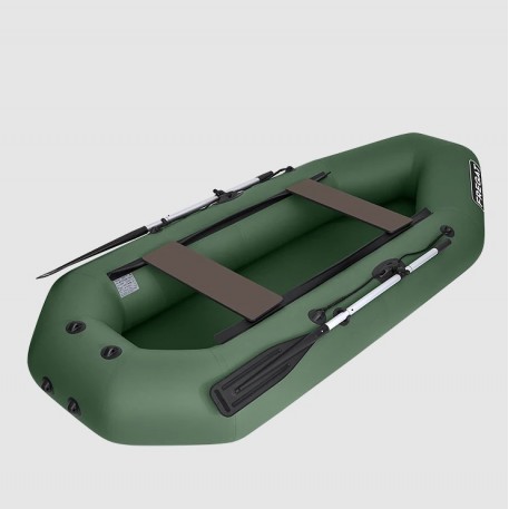 Лодка Фрегат М- 3 л/т зел.(2 чел., 220 кг) Оптима 280 см с креплением под транец