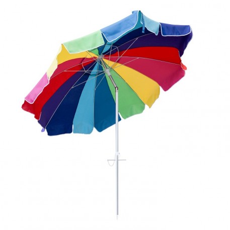 Зонт солнцезащитный R 1.2 м. d 2 м. "Радуга"