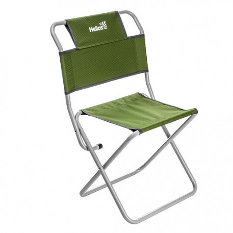 Стул туристический со спинкой СР-450.19с (ст.труба д19) Green (T-N-TC-450.19s-G) NISUS (Тонар)