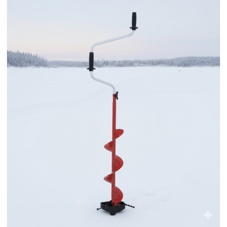 Ледобур Ice Easy Pro Ø 150 красный (прав. вращ)