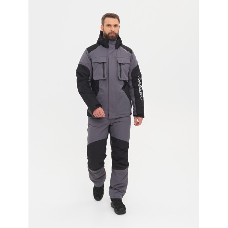 Костюм демисезонный Торнадо -15 С ткань Breathable, цвет Серый, размер 44-46 рост 182-188