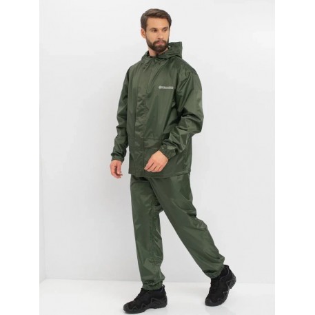 Костюм "ШТОРМ" цвет Зеленый, ткань Таффета PVC, 20000мм размер 48-50 рост 176