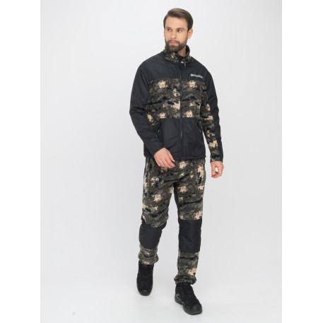 Костюм демисезонный Пикник-Люкс, ткань Флис 270гр/м.кв, цвет КМФ 135, размер 44-46 рост 170-176