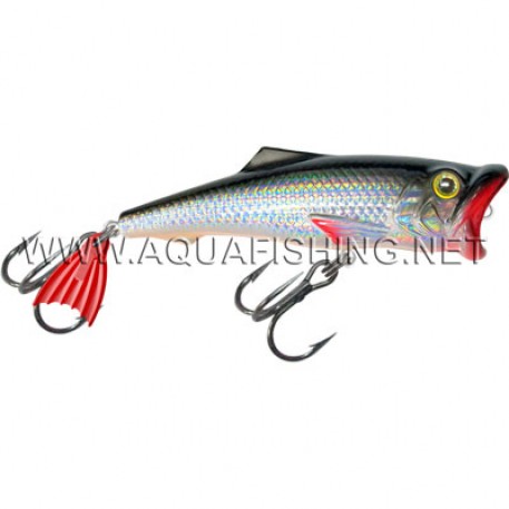 ПОППЕР AQUA 65mm, вес - 9,0g, цвет 023 (классика, плотва)