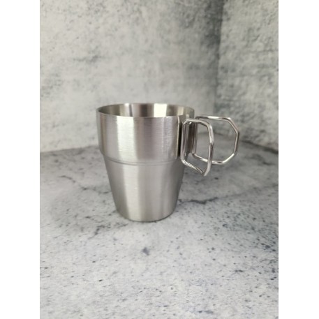 Термокружка 300 мл. (скл. ручка) (нерж)