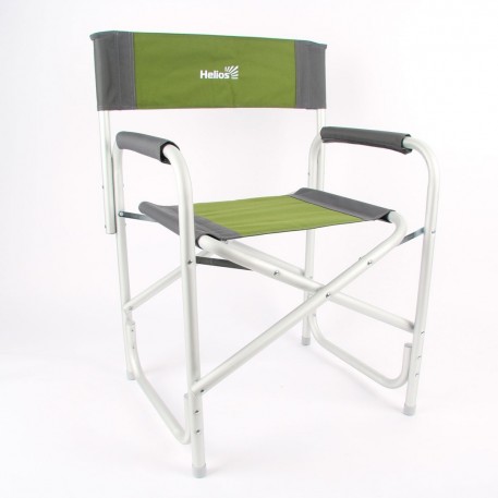 Кресло директорское серый/зеленый (T-HS-DC-95200-GG) Helios (пр-во ГК Тонар)