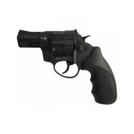 Револьвер сигнальный ZORAKI Мод. LOM-S BLACK (к.-бр: 5,6x16)(9-зарядн.)