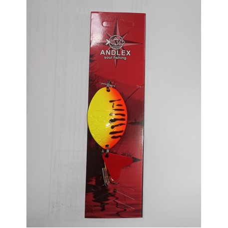 Блесна шумовая ANDLEX (цветная/серебро) 22гр (240)