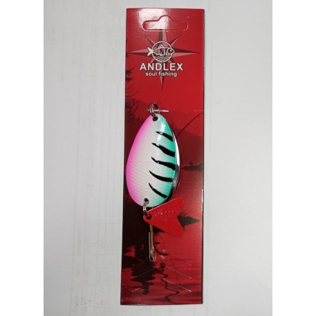 Блесна шумовая ANDLEX (цветная/серебро) 21гр (117)