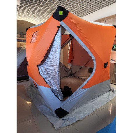 Палатка зимняя Куб 2.2х2.2х2.15 м RADAR (оранж)