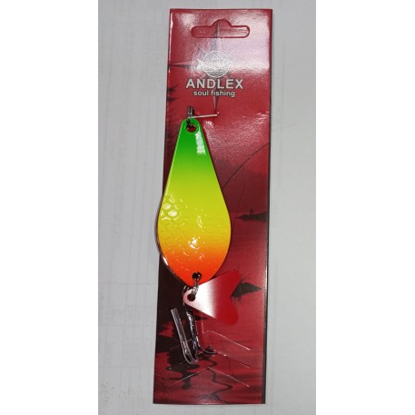 Блесна шумовая ANDLEX (цветная/медь) 25гр (001)