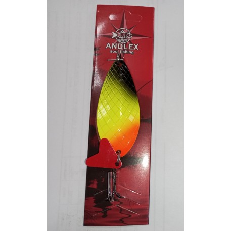 Блесна шумовая ANDLEX (цветная/медь) 28гр (018)