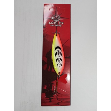 Блесна шумовая ANDLEX (цветная/медь) 20гр (245)