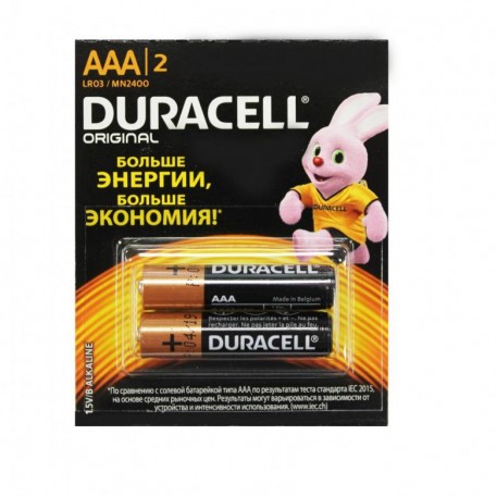 Батарейка Duracell Basic AAA MN2400 УР