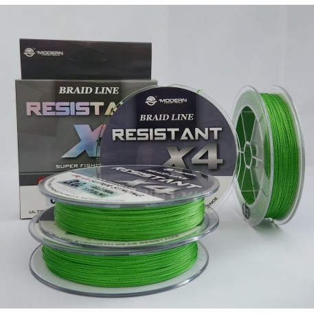 Плетенка Resistant Х4 (0,16 мм) (13,1 кг) (100 м)