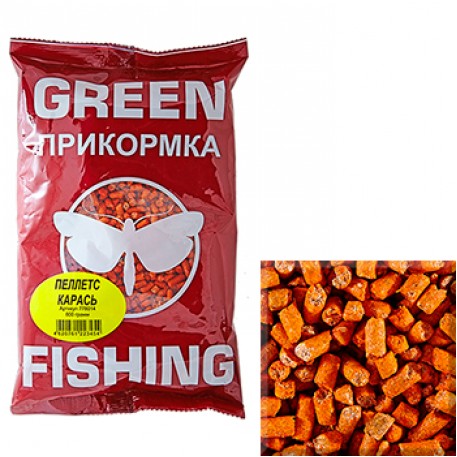 Пеллетс GreenFishing Карась 0,8кг